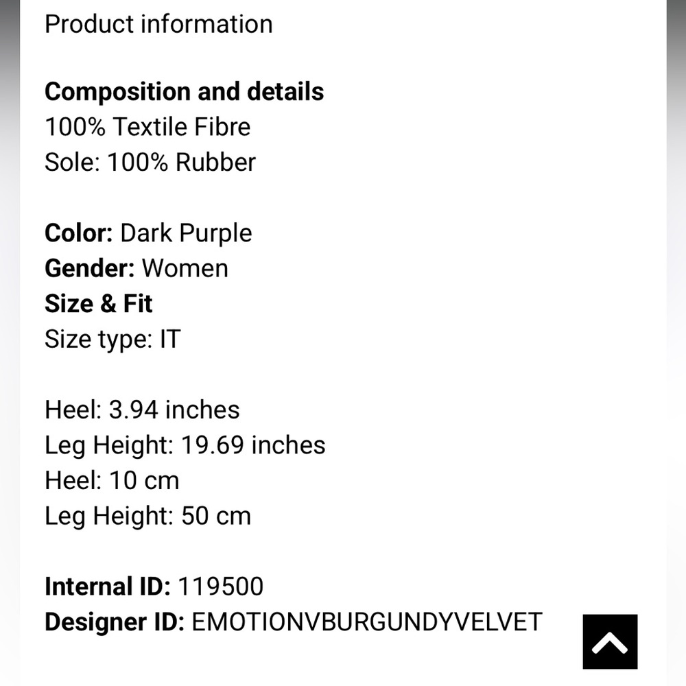 Steve Madden Over the Knee Velvet Boots - Burgundy - Picture 3 of 6